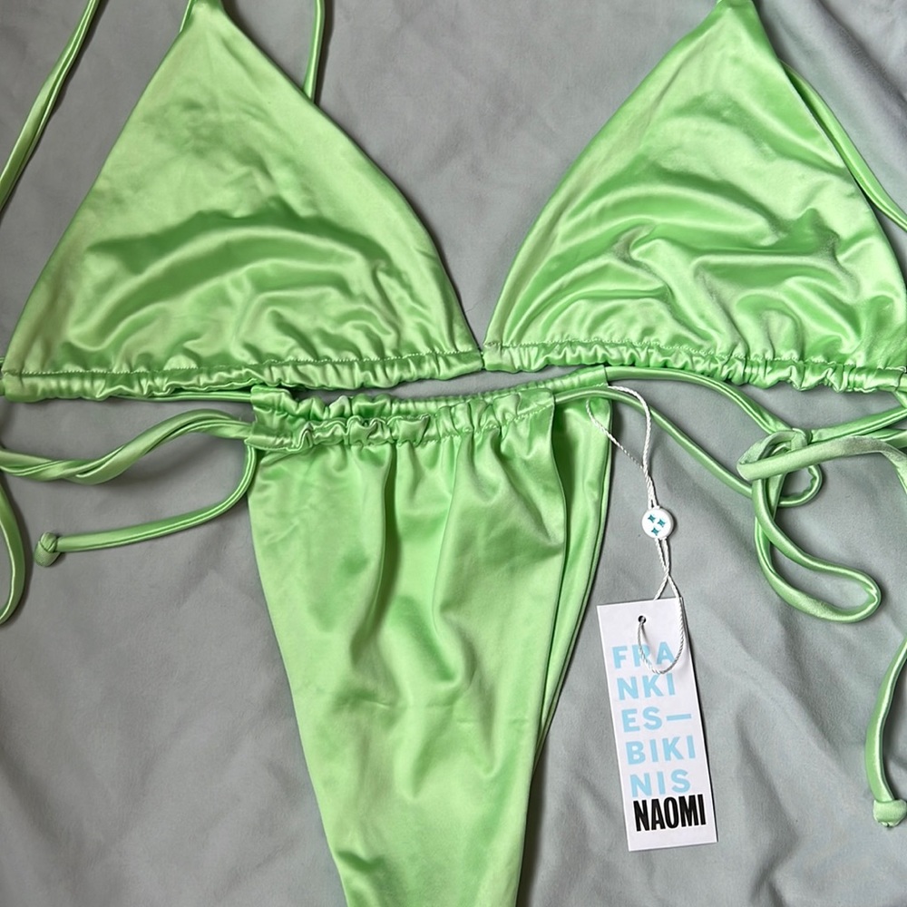 Frankie's Bikinis Lime Green Bikini